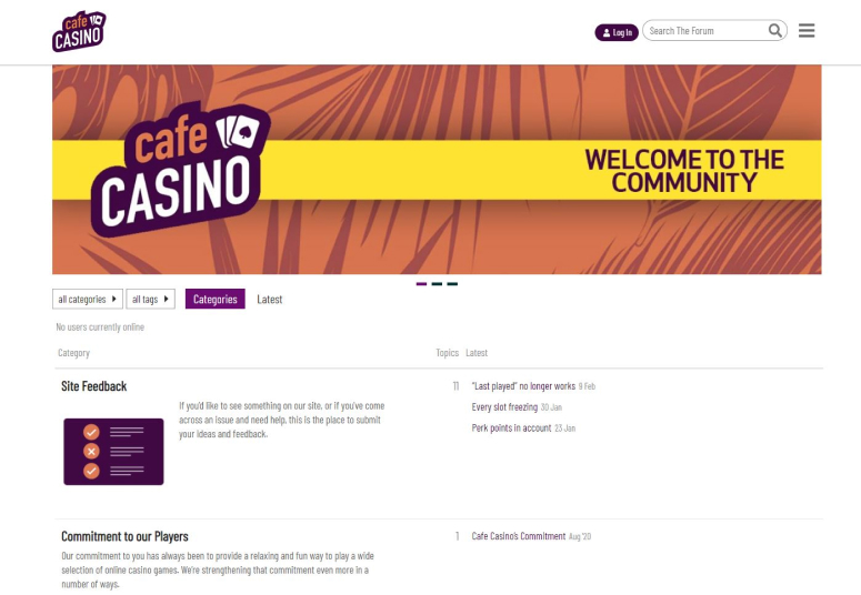 Community Café Casino